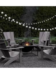 Vista Ii Slate Grey Adirondack Chair Fire Pit Chairs Outdoor Fire Pit Fire Pit Backyard