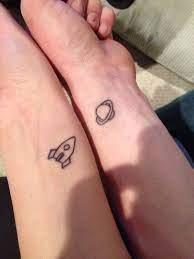 And Beyond Brother Tattoos Planet Tattoos Matching Tattoos