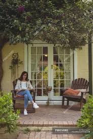 Check spelling or type a new query. Woman Reading Book In Porch Summer Caucasian Stock Photo 209033622