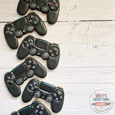 Ps4 Controllers For Harrison S Birthday Coloured Elements Applied With My New Sweetsticksau Gaming Products Metallic Paint Ps4 Controller