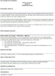 Whether you are younger or older than the grad, offer a piece of advice they can use to help navigate through the journey they are about to embark on. Graduate Cv Examples Icover Org Uk