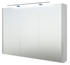 Bad Spiegelschrank Bidar 22 Farbe Weiss Glanzend 65 X 90 X 12 Cm H X B X T