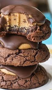 Buckeye Brownie Cookies Desserts Dessert Recipes Cookie Recipes
