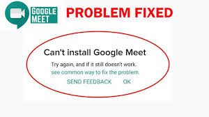 How To Fix Playstore Can T Install Google Meet App Problem Play Store Download Pending Solutions Youtube