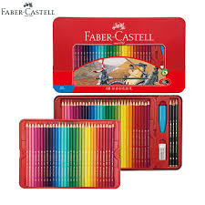 12 sets per 852 faber castell coloring pencils products are offered for sale by suppliers on alibaba.com, of which colored pencils accounts for 3%, ballpoint. Faber Castell Classic Color Pencils Hexagonal Tin Case 48 60 Knight Oily Eco Pencil With Metallic Color Pro Paint Art Pastel Aliexpress