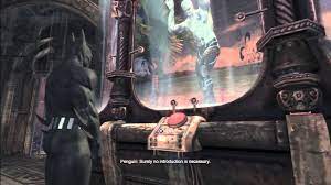 There also are five environmental takedown options in that room. How To Rescue Mr Freeze From Penguin In Batman Arkham City Batman Arkham City Tutorials Youtube