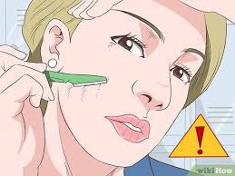 The wax will rip out the hair, leaving your face fresh and clean. 3 Ways To Get Rid Of Female Facial Hair Wikihow