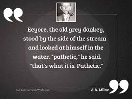 Peter cullen was born on july 28, 1941 in montreal, québec, canada as peter claver cullen. 23 Inspirational Quotes From Eeyore Brian Quote