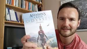 Signed copies of Assassin's Creed Odyssey, the novel