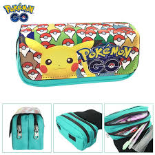 Pokemon Pencil Case Wallet Makeup Coin Pouch Price 12 99 Free Shipping Uzumakinaruto Anime Pencil Bags Zipper Pencil Case Coin Pouch