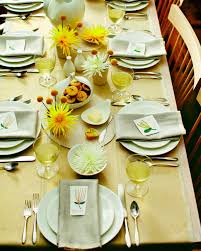 After the holiday, they are great to use as wall decor or on a wreath! A Yellow Thanksgiving Table Martha Stewart