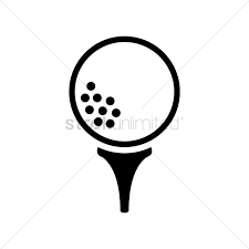 Download Free Golf Ball On Tee Vector Image 1503577 Stockunlimited