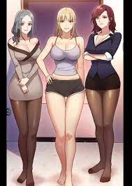Manga stepmother's friends