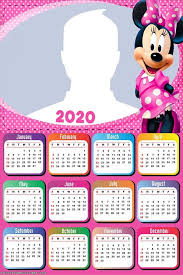 Pin By Event S Photography Ja On Pink Calendar In 2020 Pink Calendar Minnie Mouse Pink Minnie