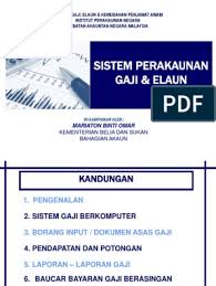 Cara kira peratus gaji bersih kerajaan : Sistem Pengurusan Gaji Dan Elaun Mac 2011