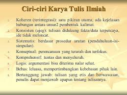 Contoh hasil karya ilmiah remaja guru ilmu sosial. Ciri Ciri Karya Tulis Ilmiah Python