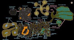 Stronghold Slayer Cave Map Slayer Black Demon Fire Giants