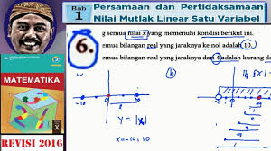 Untuk menentukan nilai maksimum atau nilai minimum suatu fungsi tujuan bukanlah suatu hal yang sulit apabila sudah diketahui daerah penyelesaian dari sistem pertidaksamaan. Nilai Mutlak Persamaan Dan Pertidaksamaan Bse Matematika Kelas 10 K 13 Revisi 2016 Uk 1 2 No Youtube