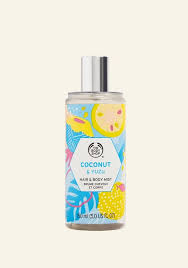 Brume Corps Cheveux Noix De Coco Yuzu The Body Shop