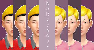 Sims 4 Custom Content Finds Moxi Cc My Babychoux Face Overlay Has Also Been