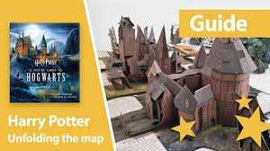 There's a very simple explanation for this: How To Unfold The Map Of Harry Potter A Pop Up Guide To Hogwarts Youtube