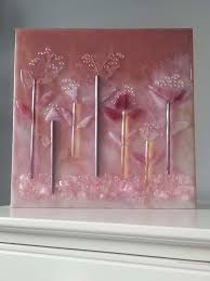 Waterproof epoxy resin liquid granite wall paint product name decorative color flakes/chips, art i ficial granite/marble wall coating size three different these. Rose Gold Pink Glass Flowers Epoxy Resin Shelf Or Artwork Archive