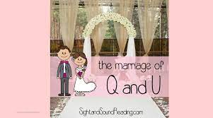 Q And U Wedding Printables Vows And Ideas Teaching Kindergarten Kindergarten Reading Kindergarten Classroom