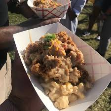 Newer renovation, dark wood kitchen cabinets and grey multi colored kitchen granite. Crawdat Fries Picture Of Heard Dat Kitchen New Orleans Tripadvisor