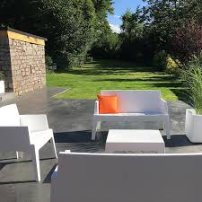 Chaise Design Plemo Xl Banc De Jardin Blanc En Matiere Plastique Banc Jardin Banc De Jardin Blanc Chaise Design