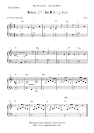 The free music archive offers free downloads under creative commons and other licenses. Free Sheet Music Scores Free Piano Sheet Music Score House Of The Rising Sun Piano Sheet Music Free Free Sheet Music Piano Sheet Music