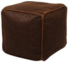 Ad Under 50 Follow Us On Pinterest For More Home Decor Ideas Under 50 Coloresenmicasa Poufs Are Key Pieces In A Liv Brown Bean Bags Antiques Leather