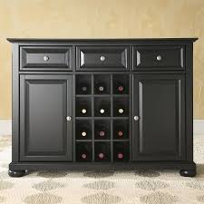 Black Wood Sideboard Buffet Server Table Dining Storage Cabinet Dining Room Buffet Buffet Server Black Wood Sideboard