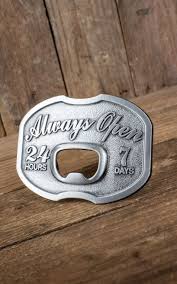 Fold it in half again and believe it or not, the bent edge should be strong and sturdy enough to pop open a bottle. Buckle Always Open Beer Bottle Opener Rockabillyrules