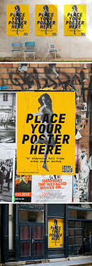 3 Urban Poster Mockups Graphicburger Poster Mockup Free Poster Mockup Psd Poster Mockup
