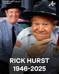 Beloved Dukes of Hazzard star Rick Hurst, who is famous for his role as the  kind-hearted Deputy Cletus Hogg, has died at the age of 79.💔His warmth and  humor made him a