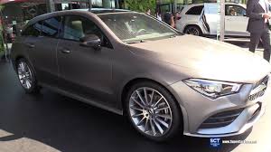 2020 Mercedes Benz Cla 220 D Shooting Brake Exterior Interior Walkarou In 2020 Shooting Brake Europe Car Mercedes Benz