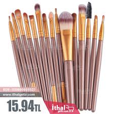 15 Parca Profesyonel Makyaj Firca Seti Igd080608527 15 94tl Ithal Makyaj Firca Seti Ithalgetir Ithal Makyaj Fir Makyaj Fircalari Makyaj Fircasi Maquiagem