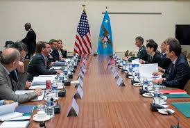 This article is written with the backdrop of mr n strating's article which was published on the ceo facebook page on 7 december 2015 titled the right to strike. U S Defense Secretary Ash Carter Left Center Speaks With Norwegian Minister Of Defense Ine Eriksen Soreide