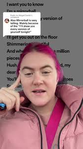 Replying to @Abigail Devlin mirrorball really encapsulates the autistic  masking experience — constantly putting