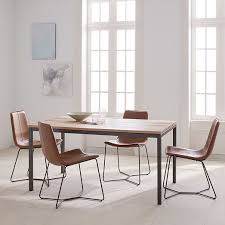 Box Frame Expandable Dining Table West Elm Farmhouse Dining Room Table Expandable Dining Table Contemporary Dining Table