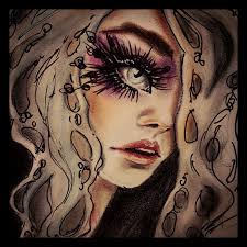 It's that time of the week. #eye #ballpointpen #drawing with some  #zentangle #doodle things