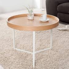Couchtisch Modul Weiss Eiche Natur Rund Inkl Tablett Beistelltisch Tisch Tische Couchtisch Aus Naturholz Couchtisch Couchtisch Rund