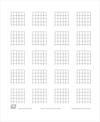 chord chart templates 8 free pdf format download free