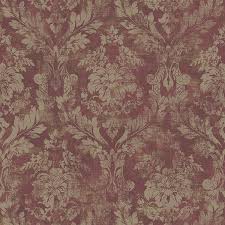 Cream and red floral wallpaper. Floral Wallpaper Amir 961953 Flowers Cream White