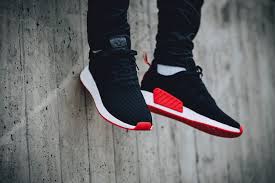 A contrasting red nylon pull loop is. Pautas Mostrador Hazlo Plano Adidas Nmd R2 Black Lima Toda La Vida Escupir