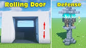 Secret houses, flying machines and many more cool things! Minecraft 3 Simple Redstone Builds 7 Youtube