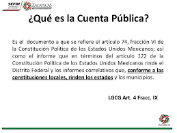 La cuenta pública dejó coletazos al por mayor. Estructura Y Contenido De La Cuenta Publica Ppt Descargar