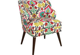 Hannah Floral Accent Chair Floral Accent Chairs Upholstered Chairs Decorative Chair