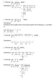 Check spelling or type a new query. 14 Contoh Soal Dan Pembahasan Limit Fungsi Trigonometri Kelas 12
