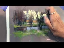 Foxboro Art Association Pastel Demo With Artist Barbara Stone Youtube Pastel Painting Pastel Landscape Pastel Art